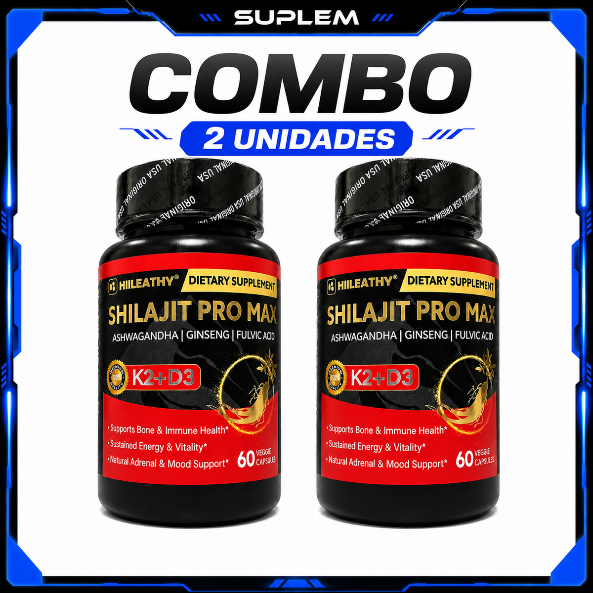COMBO SHILAJIT PRO MAX 2 UNIDADES