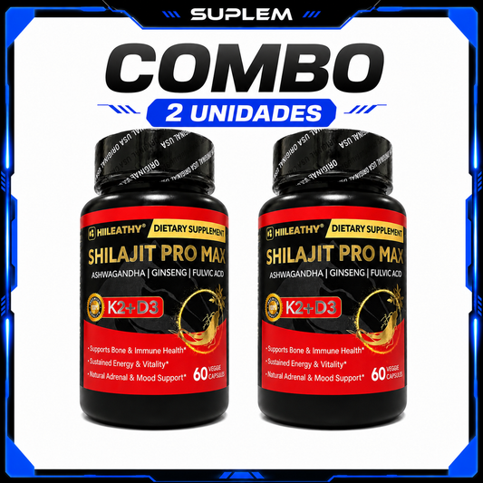 COMBO SHILAJIT PRO MAX 2 UNIDADES