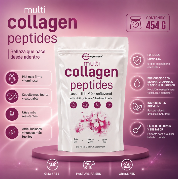 MULTI COLLAGEN PEPTIDES X 1LB