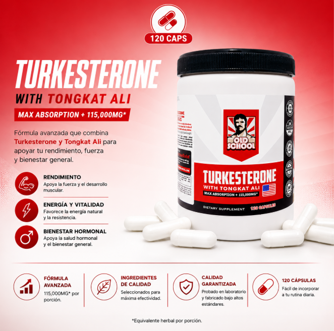 TURKESTERONE X 120 CAPS
